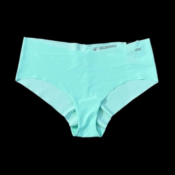 Victorias Secret VSX Sport YOGA Seamless No Show Hiphugger panty Mint - Picture 1 of 3